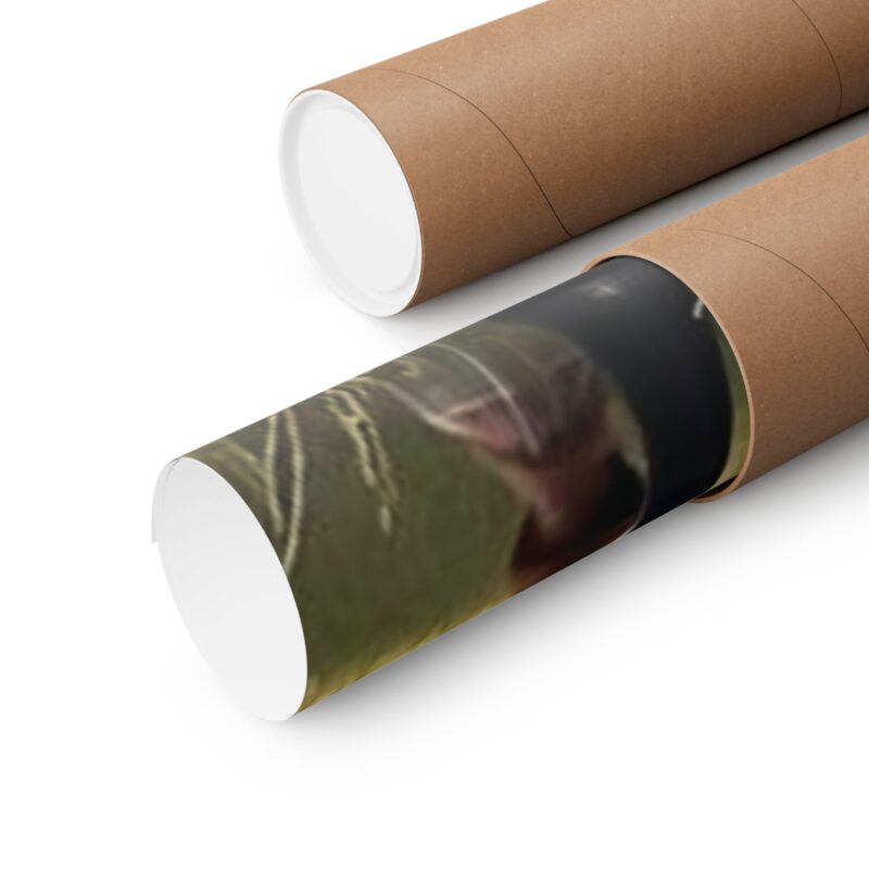 Matte Vertical Posters of Three Horses in a Grassy Field: Brown, Gray, and Chestnut - Image 44