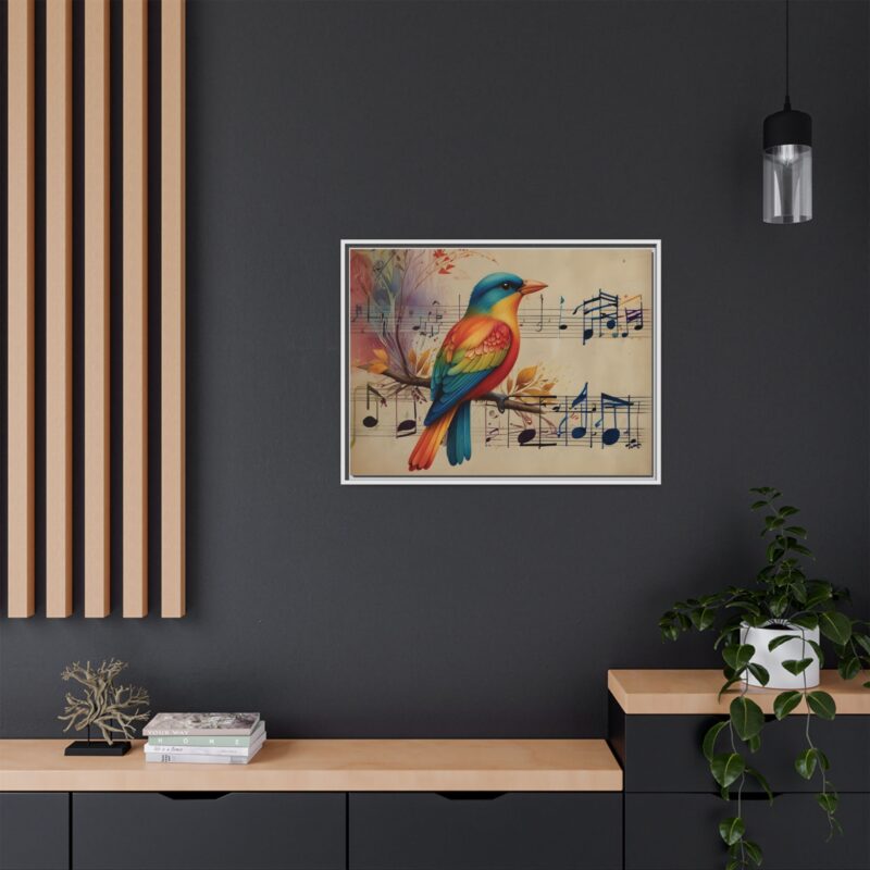 Modern Minimalist Music Art Featuring Birds and Nature - Image 106