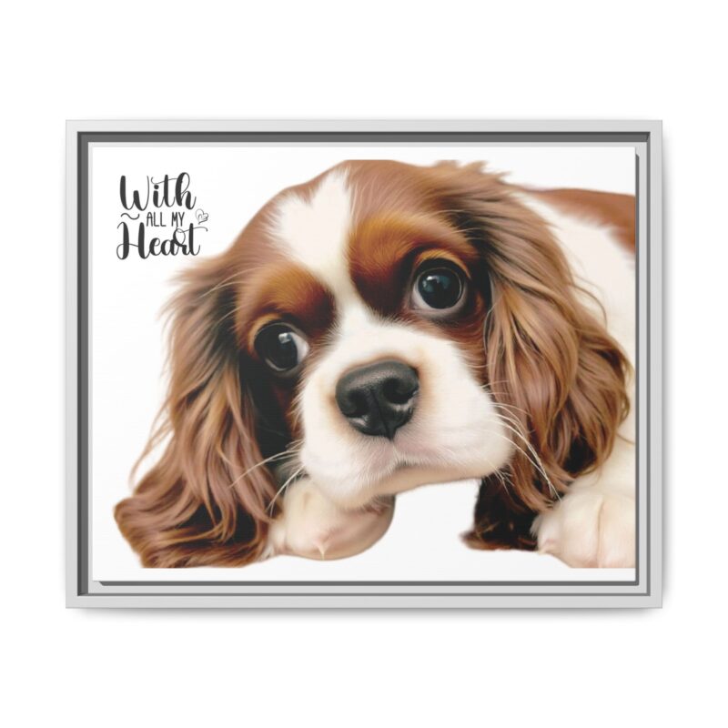 Canvas Art Print Cavalier King Charles Spaniel - Image 74