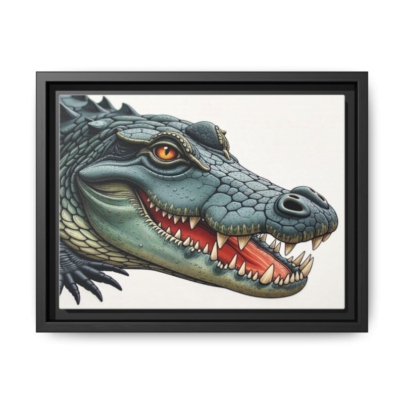 Canvas Print - Alligator Head Close-Up - Image 6