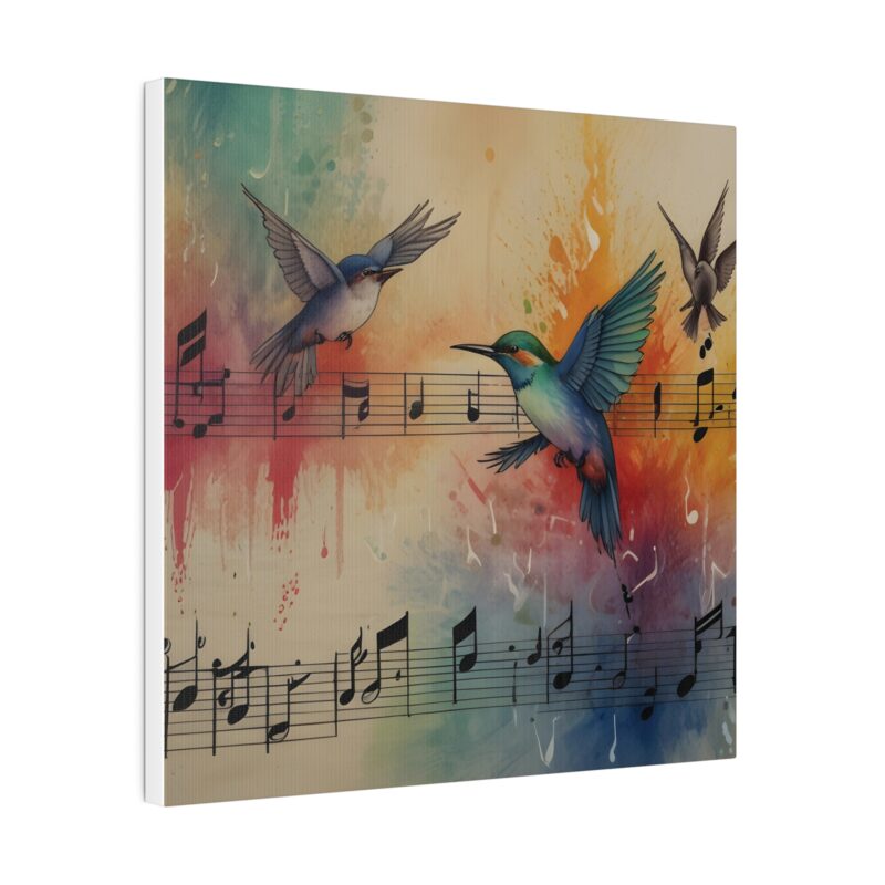 Vibrant Digital Abstract Art with Nature and Bird Elements - Image 90