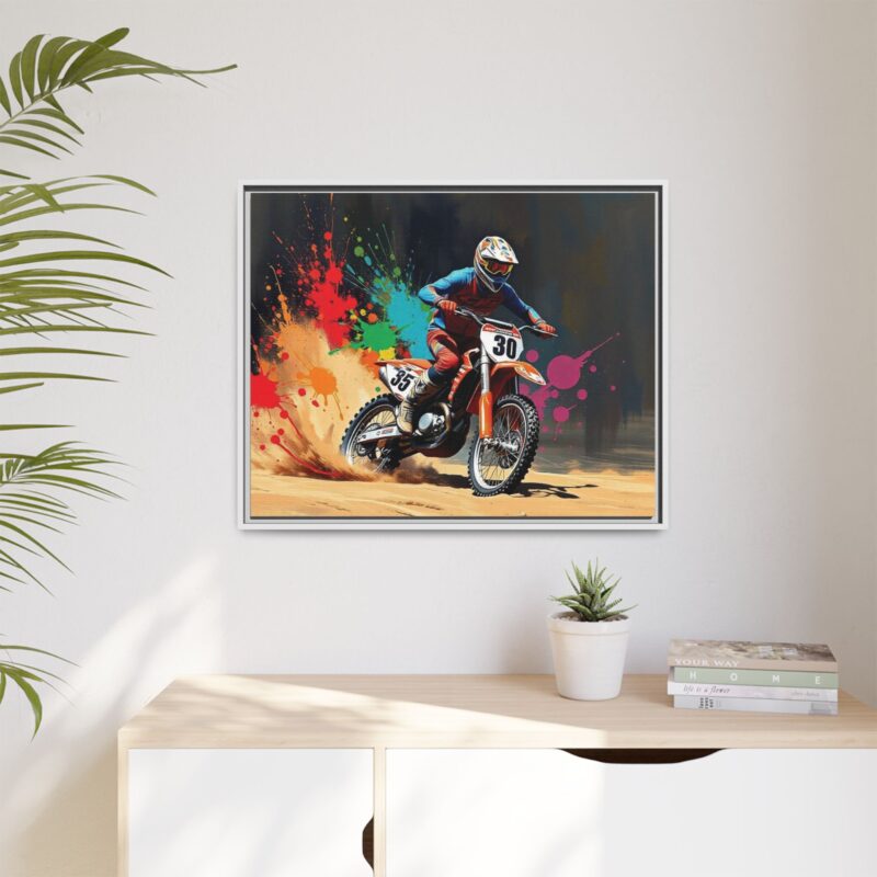 Matte Canvas, Framed (Multi-color) - Image 131
