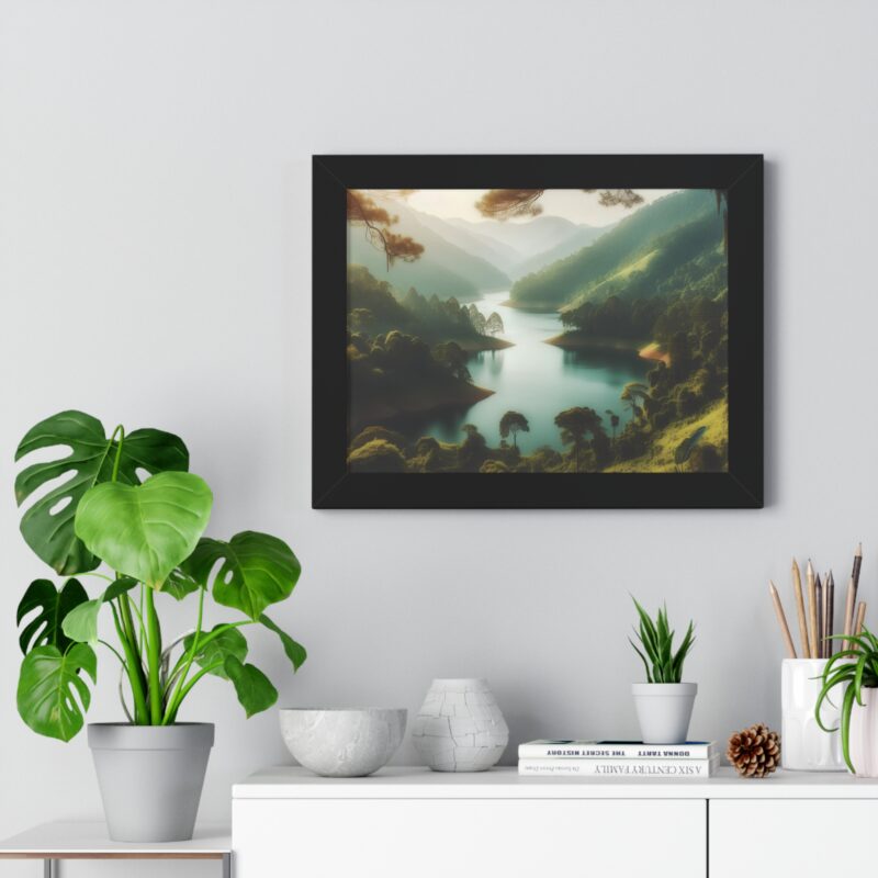 Mountain Majesty: Canvas Wall Art of a Peaceful Stream and River for Living Room and Office Décor" - Image 13