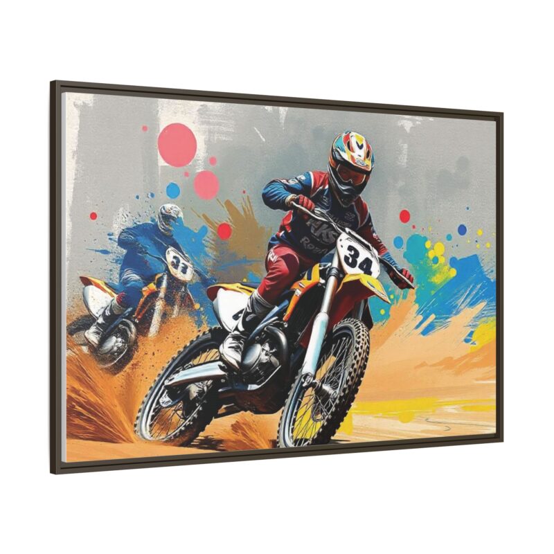 Canvas Wall Art Motocross Rider - Image 115