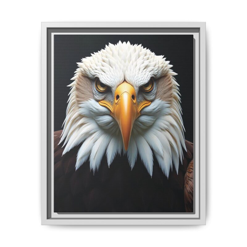 Canvas Art Print on Intense Stare of the Bald Eagle - Image 46