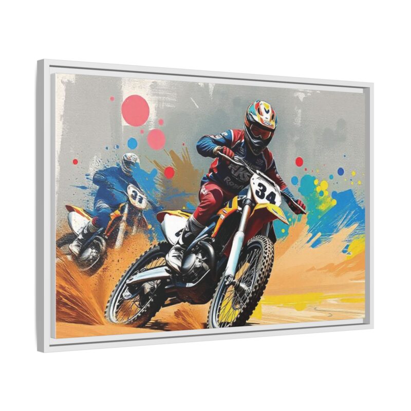 Canvas Wall Art Motocross Rider - Image 87