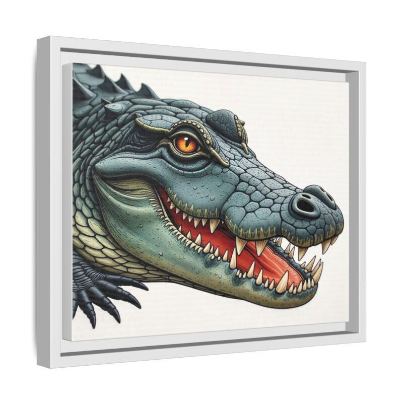 Canvas Print - Alligator Head Close-Up - Image 55