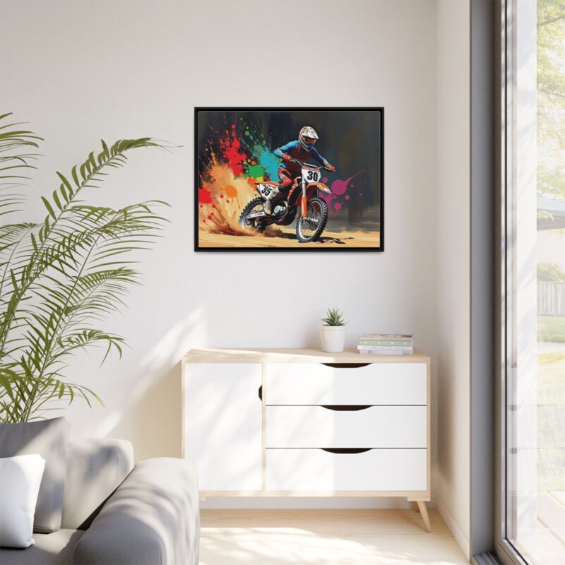 Matte Canvas, Framed (Multi-color) - Image 3