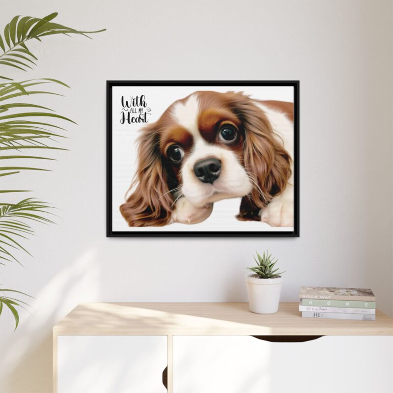 Canvas Art Print Cavalier King Charles Spaniel