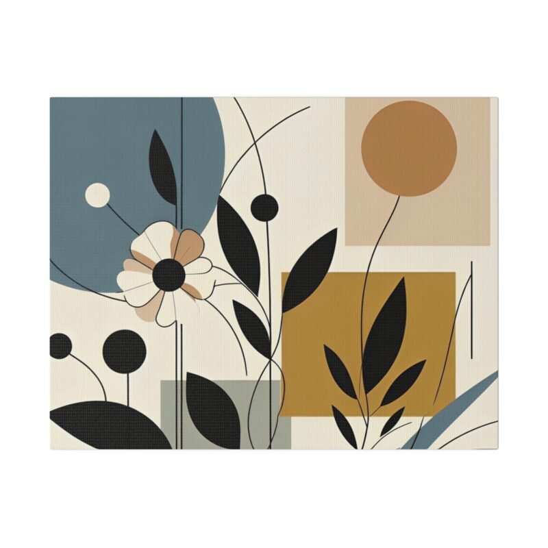 Pop Floral Abstract art on Canvas A Bold and Vibrant Statement - Image 6