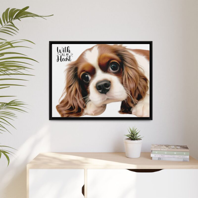 Canvas Art Print Cavalier King Charles Spaniel - Image 25