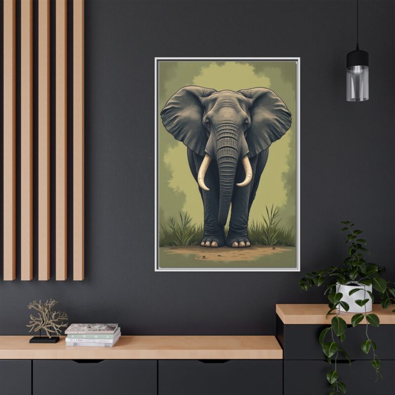 Canvas Elephant Wall Art - Image 117
