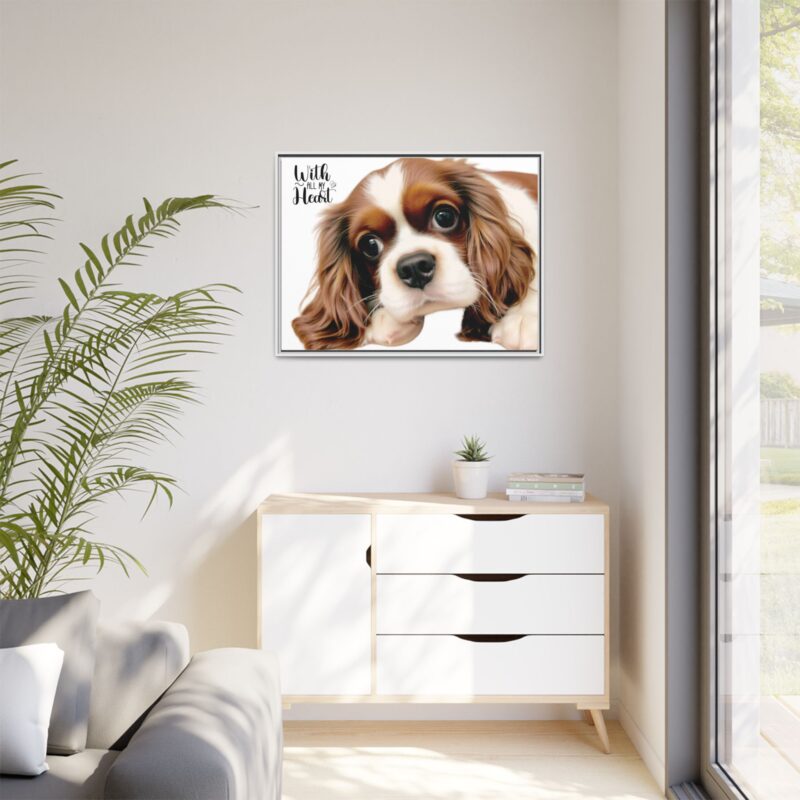 Canvas Art Print Cavalier King Charles Spaniel - Image 95