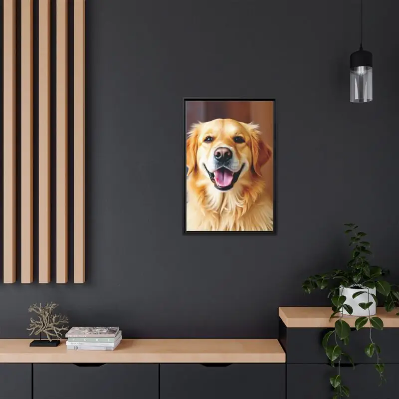 Canvas Art Print - Golden Retriever Dog - Image 4