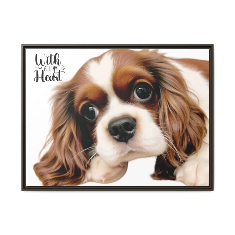 Canvas Art Print Cavalier King Charles Spaniel - Image 92