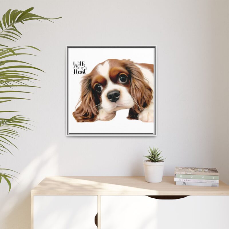 Canvas Art Print Cavalier King Charles Spaniel - Image 111