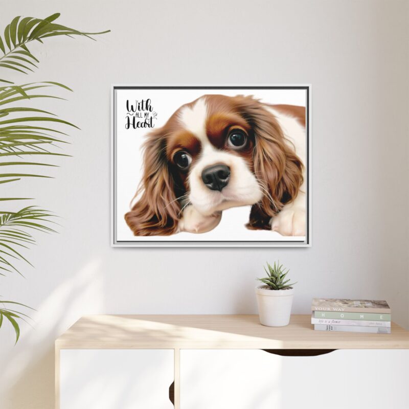 Canvas Art Print Cavalier King Charles Spaniel - Image 127