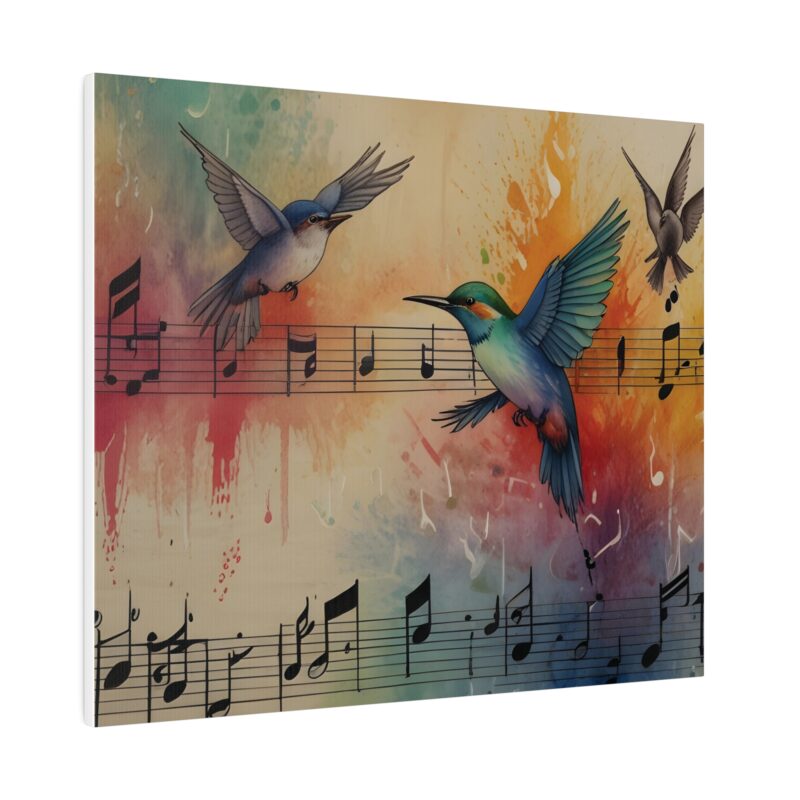 Vibrant Digital Abstract Art with Nature and Bird Elements - Image 93