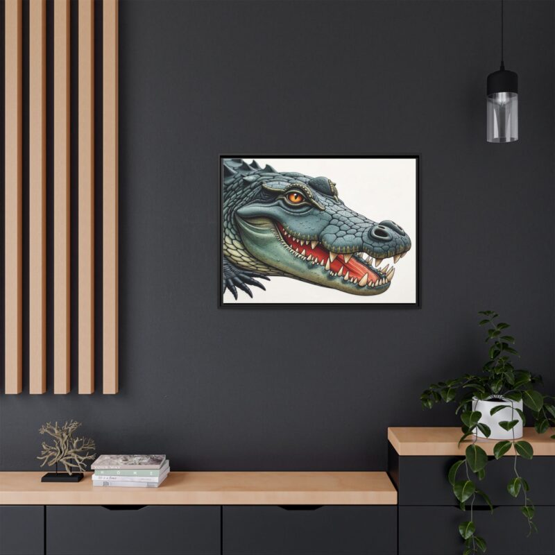 Canvas Print - Alligator Head Close-Up - Image 32