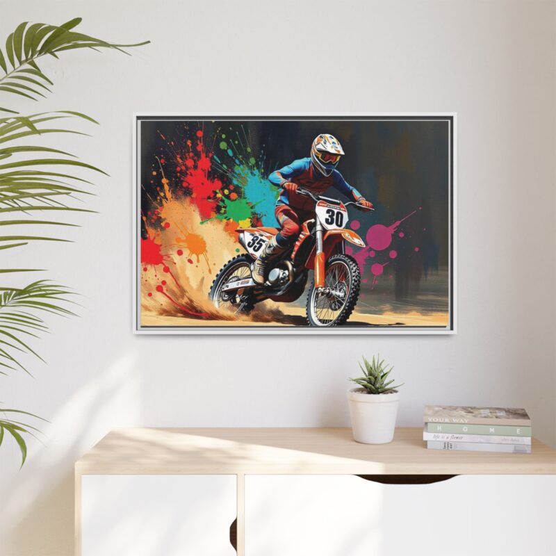 Matte Canvas, Framed (Multi-color) - Image 103