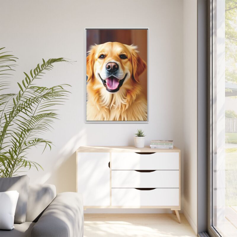 Canvas Art Print - Golden Retriever Dog - Image 119