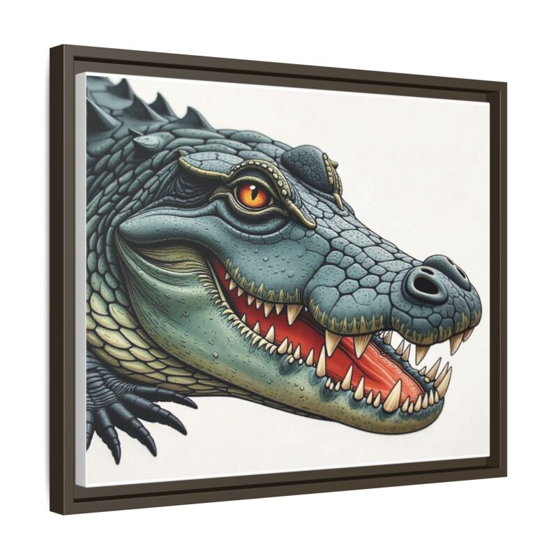 Canvas Print - Alligator Head Close-Up - Image 67