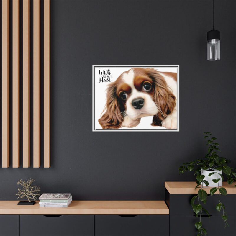 Canvas Art Print Cavalier King Charles Spaniel - Image 90