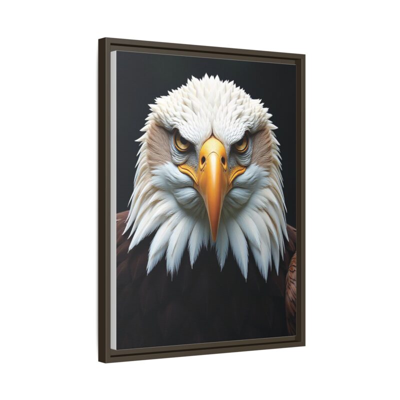 Canvas Art Print on Intense Stare of the Bald Eagle - Image 67