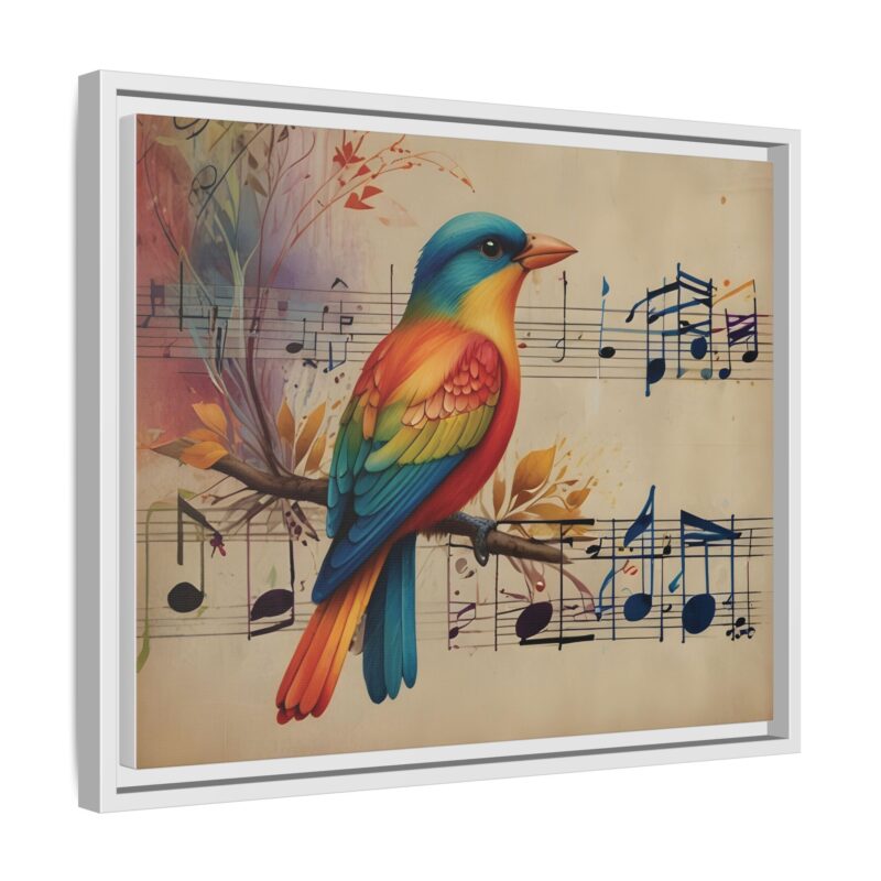 Modern Minimalist Music Art Featuring Birds and Nature - Image 83