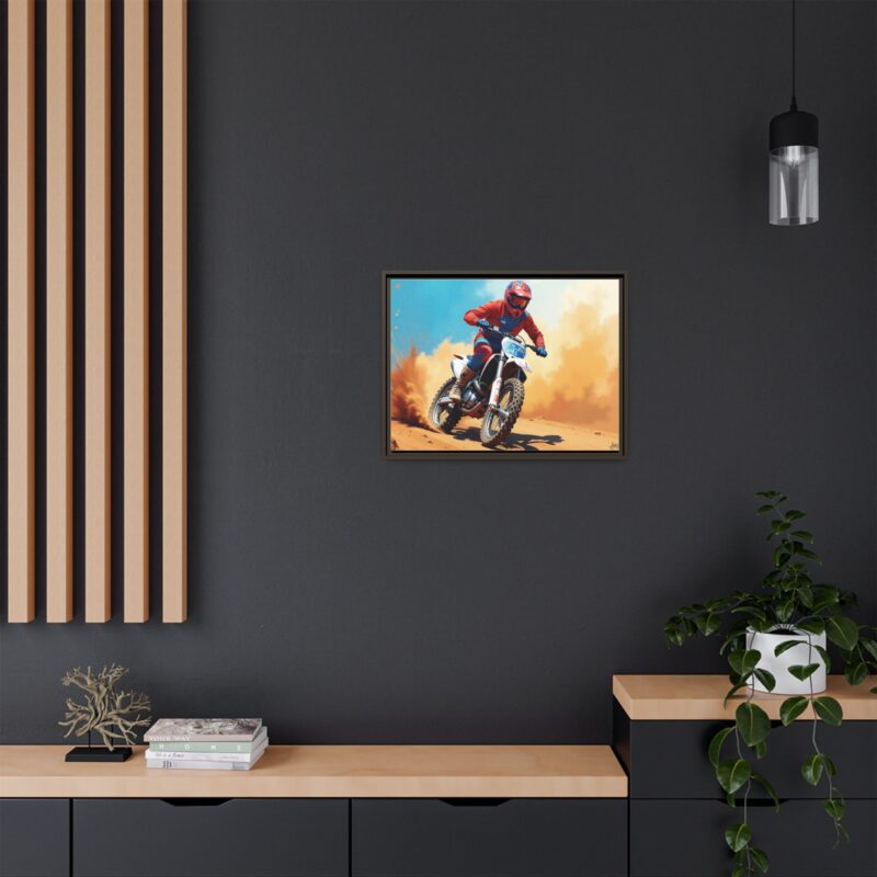 Wall Art  thrilling energy of motocross racing - Image 64