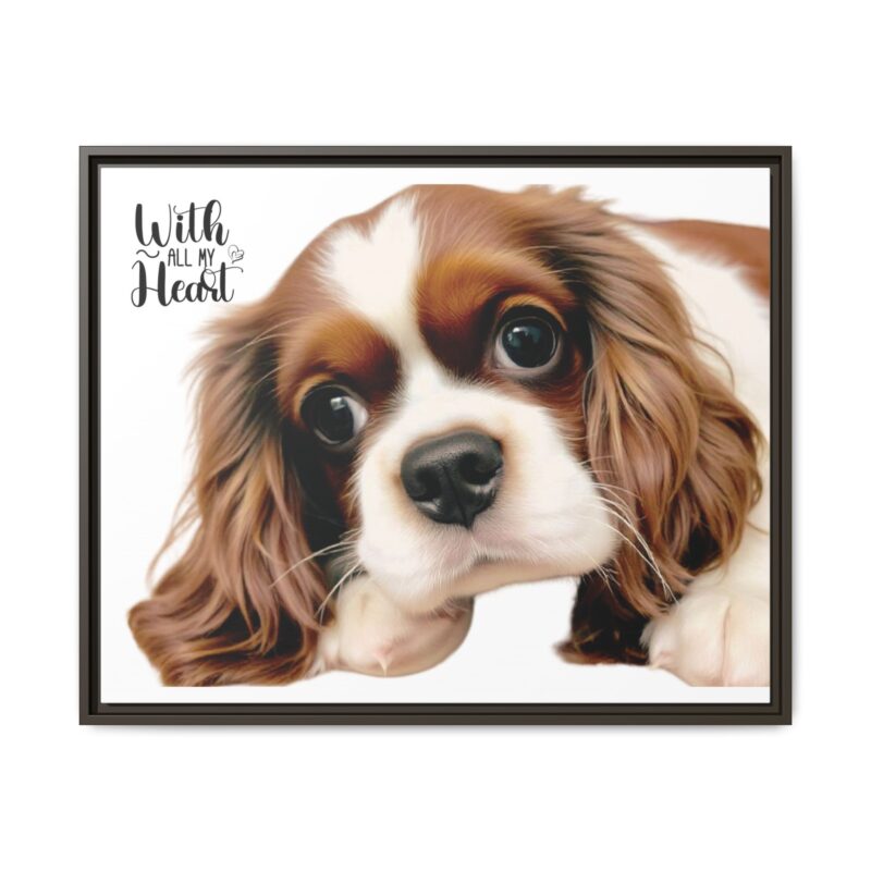 Canvas Art Print Cavalier King Charles Spaniel - Image 124