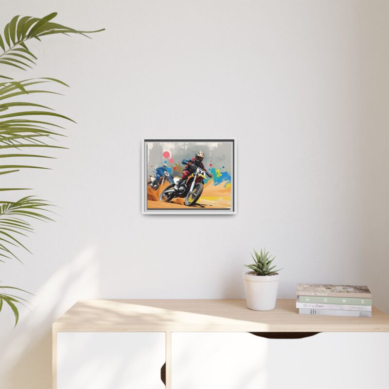 Canvas Wall Art Motocross Rider - Image 56