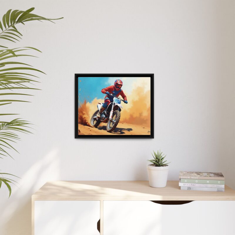 Wall Art  thrilling energy of motocross racing - Image 17