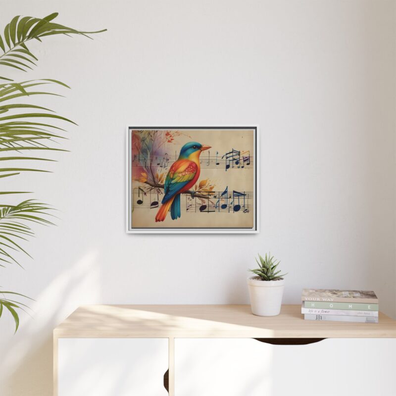 Modern Minimalist Music Art Featuring Birds and Nature - Image 81