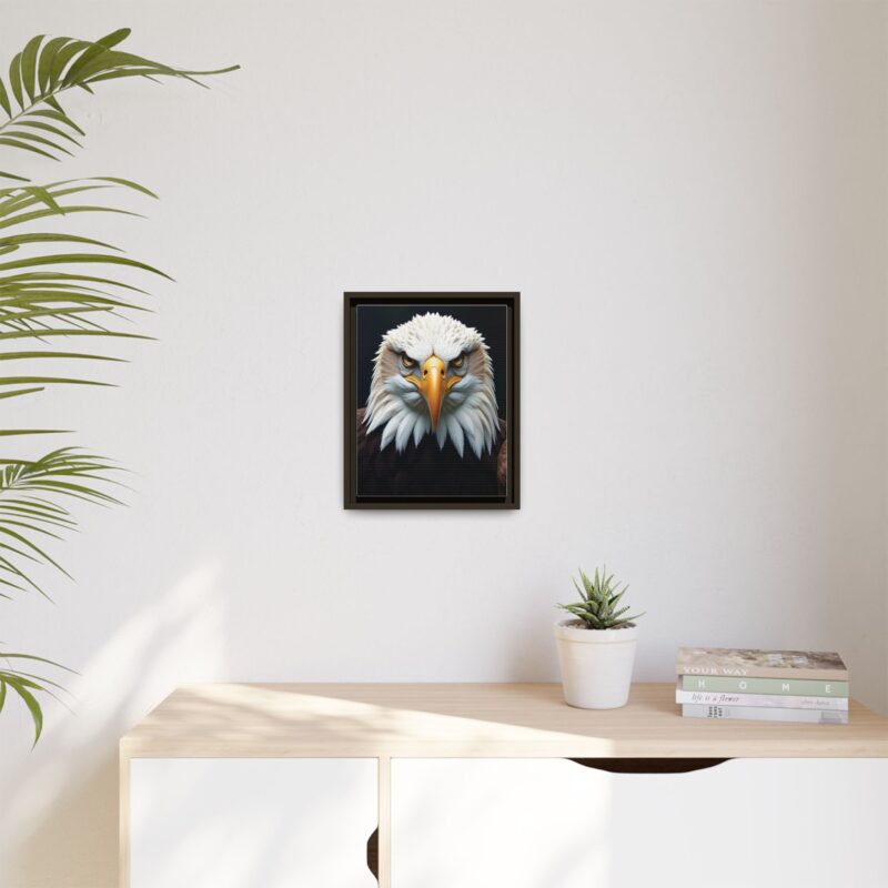 Canvas Art Print on Intense Stare of the Bald Eagle - Image 44