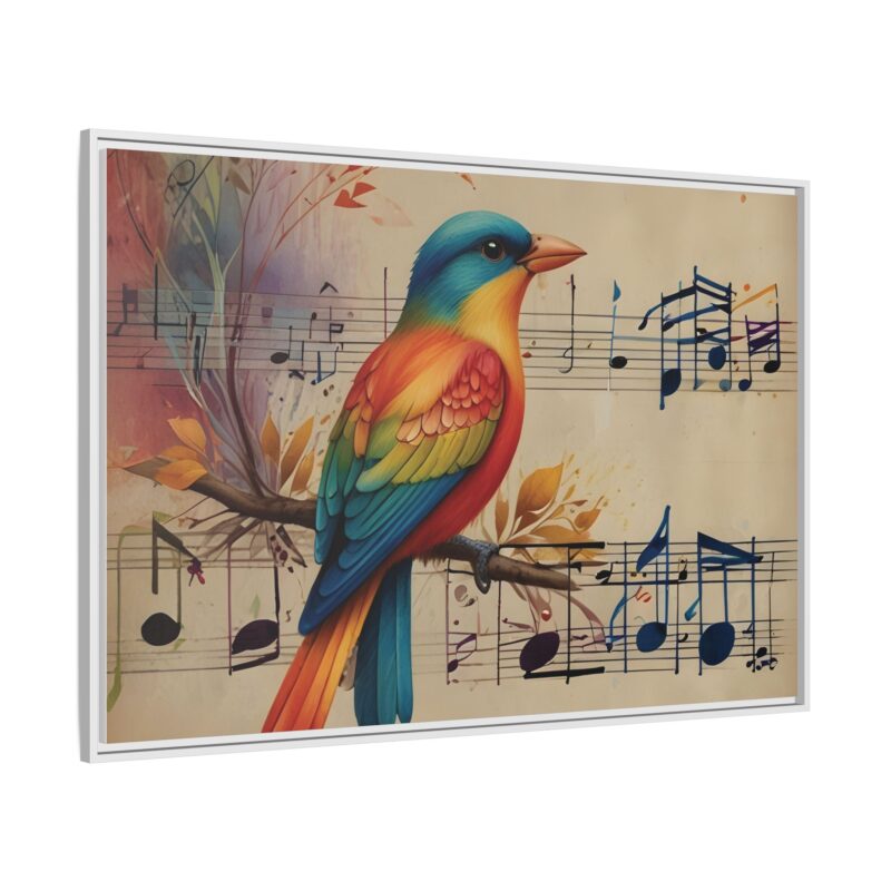 Modern Minimalist Music Art Featuring Birds and Nature - Image 131
