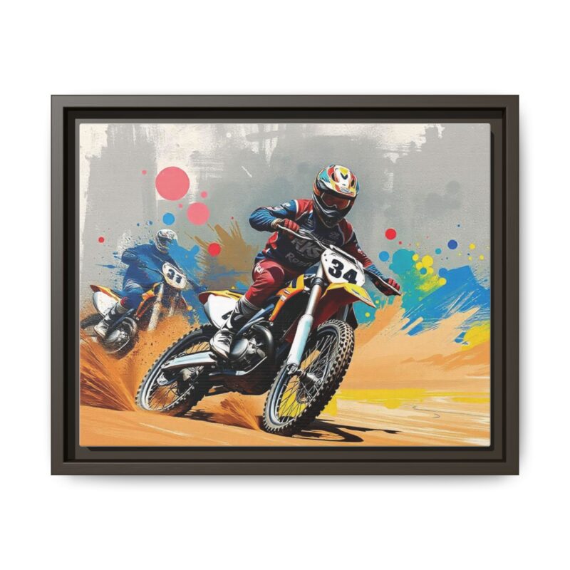 Canvas Wall Art Motocross Rider - Image 50