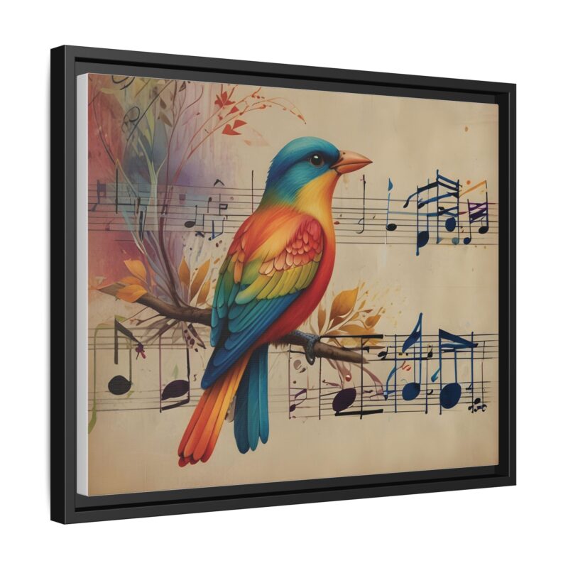Modern Minimalist Music Art Featuring Birds and Nature - Image 19