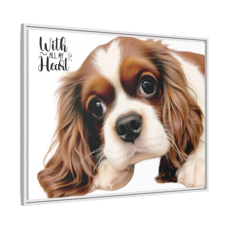 Canvas Art Print Cavalier King Charles Spaniel - Image 97
