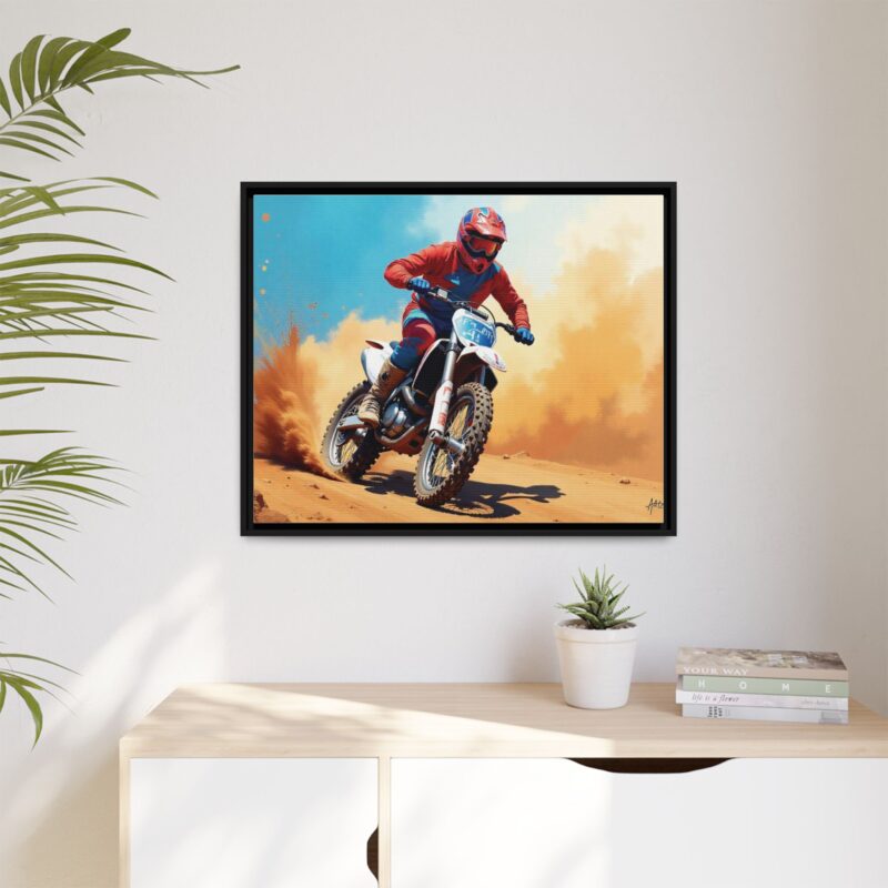 Wall Art  thrilling energy of motocross racing - Image 83