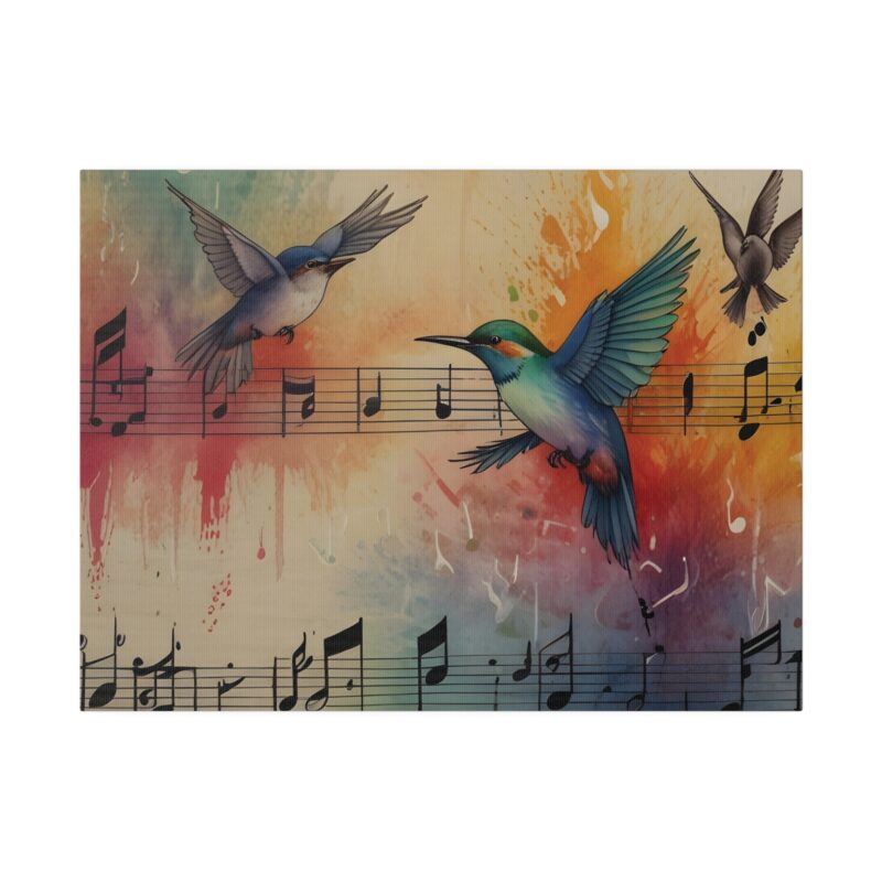 Vibrant Digital Abstract Art with Nature and Bird Elements - Image 14