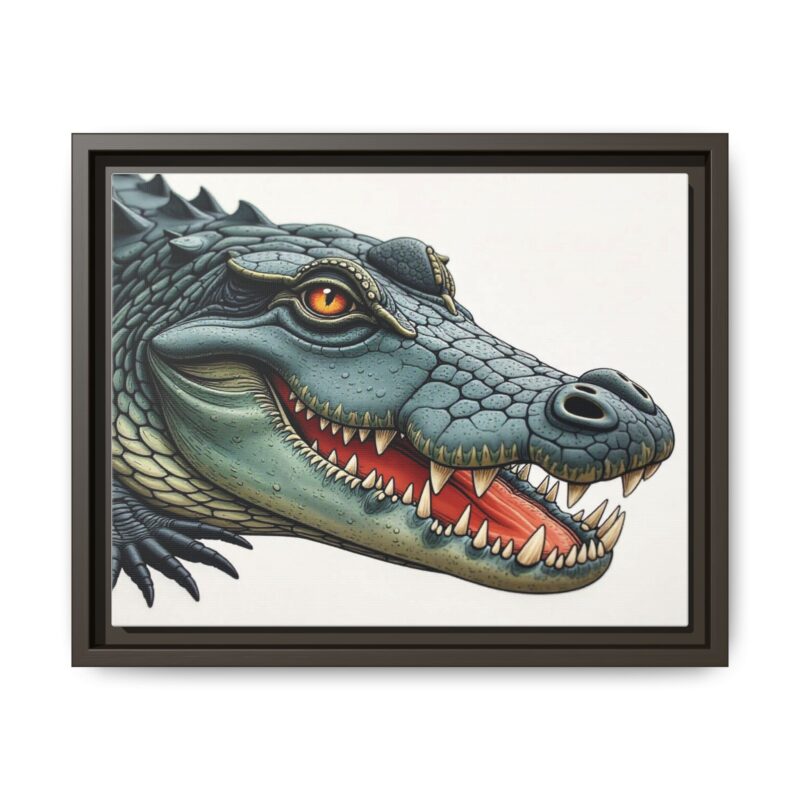 Canvas Print - Alligator Head Close-Up - Image 50