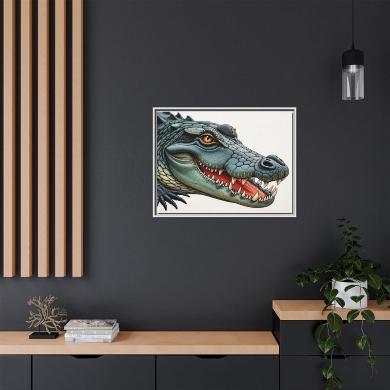 Canvas Print - Alligator Head Close-Up - Image 94