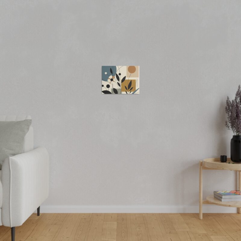 Pop Floral Abstract art on Canvas A Bold and Vibrant Statement - Image 4