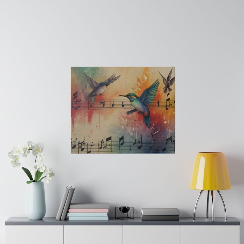 Vibrant Digital Abstract Art with Nature and Bird Elements - Image 91