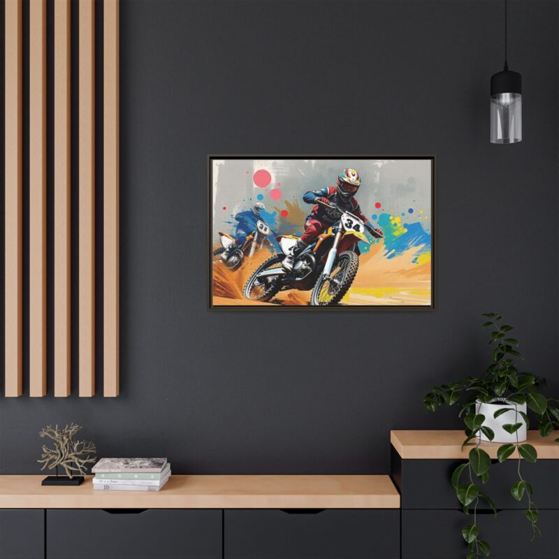 Canvas Wall Art Motocross Rider - Image 95