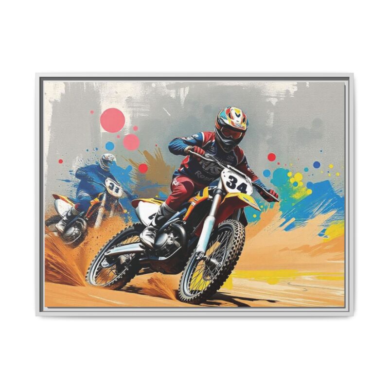 Canvas Wall Art Motocross Rider - Image 93