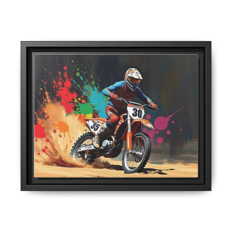 Matte Canvas, Framed (Multi-color) - Image 5