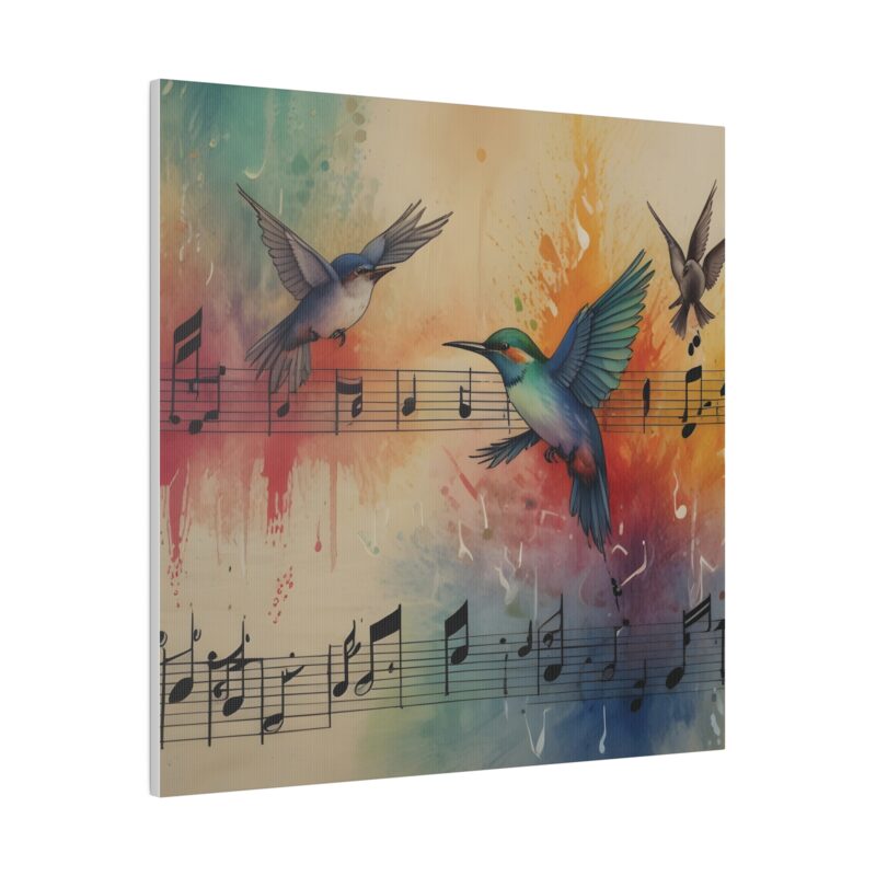 Vibrant Digital Abstract Art with Nature and Bird Elements - Image 47
