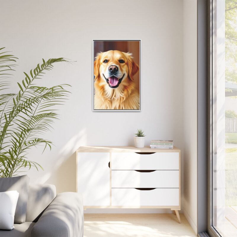 Canvas Art Print - Golden Retriever Dog - Image 103
